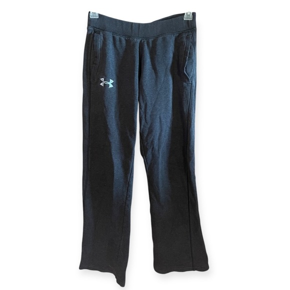 Under Armour Storm Women’s Dark Gray Medium Flare Pants - Picture 1 of 12